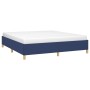 Blue fabric bed frame 180x200 cm by vidaXL, Beds and slatted bases - Ref: Foro24-3120983, Price: 149,01 €, Discount: %