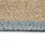 Handmade jute rug with olive green border 120 cm by vidaXL, Rugs - Ref: Foro24-133681, Price: 38,99 €, Discount: %