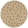 Hand-woven jute rug with triangle print 150 cm by vidaXL, Rugs - Ref: Foro24-133691, Price: 59,97 €, Discount: %