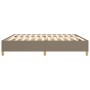 Estructura de cama de tela gris taupe 200x200 cm de vidaXL, Camas y somieres - Ref: Foro24-3120989, Precio: 154,36 €, Descuen...