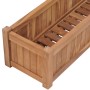 Arriate elevado madera maciza de teca 200x30x25 cm de vidaXL, Maceteros y jardineras - Ref: Foro24-48970, Precio: 160,99 €, D...