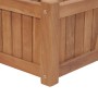 Arriate elevado madera maciza de teca 200x30x25 cm de vidaXL, Maceteros y jardineras - Ref: Foro24-48970, Precio: 160,99 €, D...