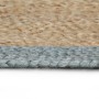 Handmade jute rug with olive green border 150 cm by vidaXL, Rugs - Ref: Foro24-133682, Price: 55,03 €, Discount: %