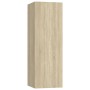 Muebles de TV 2 uds madera contrachapada roble 30,5x30x90 cm | Foro24 | Onlineshop