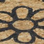 Handwoven jute rug with dark blue print 90 cm by vidaXL, Rugs - Ref: Foro24-133701, Price: 28,99 €, Discount: %