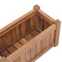 Solid teak wood raised bed 50x25x25 cm by vidaXL, Pots and planters - Ref: Foro24-48967, Price: 69,95 €, Discount: %