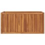 Arriate elevado madera maciza de teca 100x50x50 cm de vidaXL, Maceteros y jardineras - Ref: Foro24-48971, Precio: 161,99 €, D...