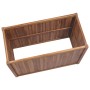 Arriate elevado madera maciza de teca 100x50x50 cm de vidaXL, Maceteros y jardineras - Ref: Foro24-48971, Precio: 161,99 €, D...