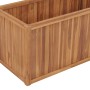 Arriate elevado madera maciza de teca 100x50x50 cm de vidaXL, Maceteros y jardineras - Ref: Foro24-48971, Precio: 161,99 €, D...