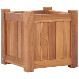 Solid teak wood raised bed 30x30x30 cm by vidaXL, Pots and planters - Ref: Foro24-48964, Price: 67,99 €, Discount: %