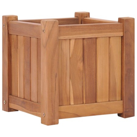 Arriate elevado madera maciza de teca 30x30x30 cm de vidaXL, Maceteros y jardineras - Ref: Foro24-48964, Precio: 68,40 €, Des...