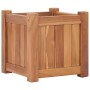 Arriate elevado madera maciza de teca 30x30x30 cm de vidaXL, Maceteros y jardineras - Ref: Foro24-48964, Precio: 68,40 €, Des...