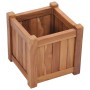 Arriate elevado madera maciza de teca 30x30x30 cm de vidaXL, Maceteros y jardineras - Ref: Foro24-48964, Precio: 68,40 €, Des...