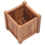 Arriate elevado madera maciza de teca 30x30x30 cm de vidaXL, Maceteros y jardineras - Ref: Foro24-48964, Precio: 68,40 €, Des...