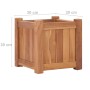 Arriate elevado madera maciza de teca 30x30x30 cm de vidaXL, Maceteros y jardineras - Ref: Foro24-48964, Precio: 68,40 €, Des...