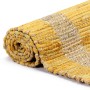 Handmade yellow jute rug 80x160 cm by vidaXL, Rugs - Ref: Foro24-133731, Price: 36,22 €, Discount: %