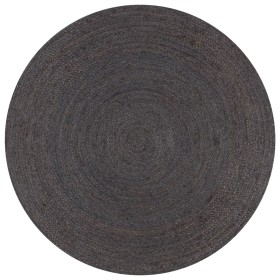 Gray Round Handwoven Jute Rug 150cm by vidaXL, Rugs - Ref: Foro24-133667, Price: 67,57 €, Discount: %