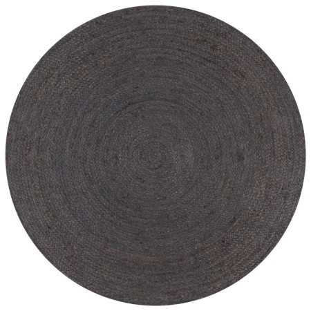 Gray Round Handwoven Jute Rug 150cm by vidaXL, Rugs - Ref: Foro24-133667, Price: 67,57 €, Discount: %