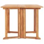 Set de comedor de jardín plegable 7 piezas madera maciza teca de vidaXL, Conjuntos de jardín - Ref: Foro24-49001, Precio: 461...