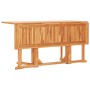 Set de comedor de jardín plegable 7 piezas madera maciza teca de vidaXL, Conjuntos de jardín - Ref: Foro24-49001, Precio: 461...