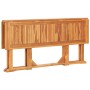 7-teilige klappbare Garten-Essgarnitur aus massivem Teakholz von vidaXL, Gartensets - Ref: Foro24-49001, Preis: 461,03 €, Rab...