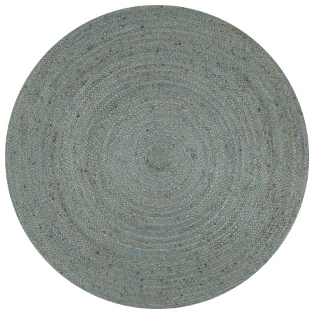 Olive green round handwoven jute rug 150 cm by vidaXL, Rugs - Ref: Foro24-133670, Price: 63,66 €, Discount: %