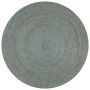 Olive green round handwoven jute rug 150 cm by vidaXL, Rugs - Ref: Foro24-133670, Price: 63,66 €, Discount: %