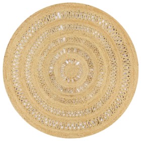 Handmade braided jute rug 150 cm by vidaXL, Rugs - Ref: Foro24-133709, Price: 58,12 €, Discount: %