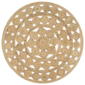 Handmade braided jute rug 120 cm by vidaXL, Rugs - Ref: Foro24-133711, Price: 43,41 €, Discount: %