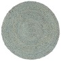 Placemat 6 pcs plain round jute olive green 38 cm by vidaXL, Placemats - Ref: Foro24-133841, Price: 29,38 €, Discount: %