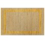 Alfombra de yute tejida a mano amarillo 160x230 cm de vidaXL, Alfombras - Ref: Foro24-133733, Precio: 76,99 €, Descuento: %