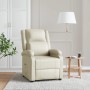 White Faux Leather Recliner by vidaXL, Armchairs - Ref: Foro24-322437, Price: 221,22 €, Discount: %