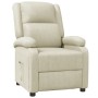 White Faux Leather Recliner by vidaXL, Armchairs - Ref: Foro24-322437, Price: 221,22 €, Discount: %