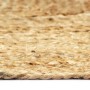 Natural hand-woven jute rug 120x180 cm by vidaXL, Rugs - Ref: Foro24-133729, Price: 78,13 €, Discount: %