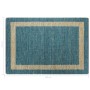 Alfombra hecha a mano de yute azul 120x180 cm de vidaXL, Alfombras - Ref: Foro24-133735, Precio: 68,07 €, Descuento: %