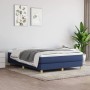 Blue taupe gray fabric bed frame 140x200 cm by vidaXL, Beds and slatted bases - Ref: Foro24-3120620, Price: 98,06 €, Discount: %