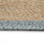 Handmade jute rug with olive green border 90 cm by vidaXL, Rugs - Ref: Foro24-133680, Price: 32,21 €, Discount: %