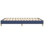 Blue taupe gray fabric bed frame 140x200 cm by vidaXL, Beds and slatted bases - Ref: Foro24-3120620, Price: 98,99 €, Discount: %