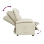 White Faux Leather Recliner by vidaXL, Armchairs - Ref: Foro24-322437, Price: 221,22 €, Discount: %