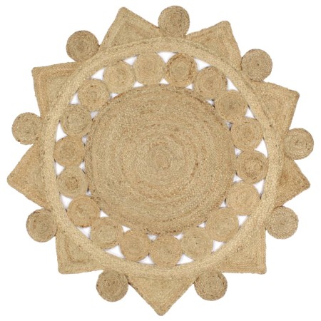 Handmade braided jute rug 120 cm by vidaXL, Rugs - Ref: Foro24-133714, Price: 38,38 €, Discount: %