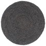 Round individual placemats 6 units dark gray plain jute 38cm by vidaXL, Placemats - Ref: Foro24-133837, Price: 32,39 €, Disco...