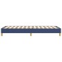 Estructura de cama de tela azul 90x200 cm de vidaXL, Camas y somieres - Ref: Foro24-3120588, Precio: 74,14 €, Descuento: %