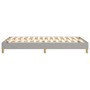 Estructura de cama de tela gris claro 120x200 cm de vidaXL, Camas y somieres - Ref: Foro24-3120598, Precio: 106,48 €, Descuen...