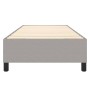 Light gray fabric bed frame 90x200 cm by vidaXL, Beds and slatted bases - Ref: Foro24-3120830, Price: 101,75 €, Discount: %