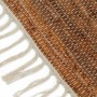 Handwoven chindi rug leather 190x280cm light gray/brown by vidaXL, Rugs - Ref: Foro24-133976, Price: 65,74 €, Discount: %