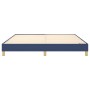 Blue fabric bed frame 160x200 cm by vidaXL, Beds and slatted bases - Ref: Foro24-3120628, Price: 101,46 €, Discount: %