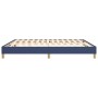 Blue fabric bed frame 160x200 cm by vidaXL, Beds and slatted bases - Ref: Foro24-3120628, Price: 101,46 €, Discount: %