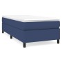 Estructura de cama de tela azul 90x190 cm de vidaXL, Camas y somieres - Ref: Foro24-3120828, Precio: 92,99 €, Descuento: %