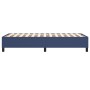 Estructura de cama de tela azul 90x190 cm de vidaXL, Camas y somieres - Ref: Foro24-3120828, Precio: 92,99 €, Descuento: %