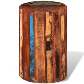 Recycled solid wood stool by vidaXL, Folding stools and chairs - Ref: Foro24-241628, Price: 108,15 €, Discount: %